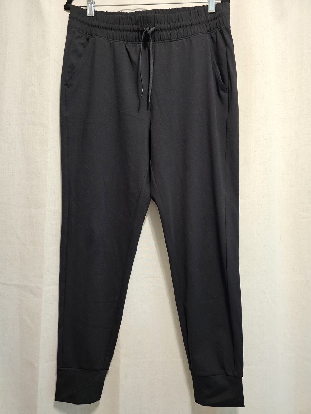 Yogalicious Lux Maya Illusion Black Jogger Pants